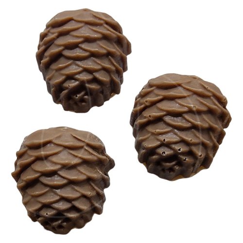 Молд силиконовый "Шишки" 3 шт 1572