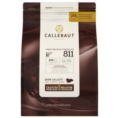 Шоколад тёмный CALLEBAUT 54,5% 500 г 811NV-595,  811-RT-U71