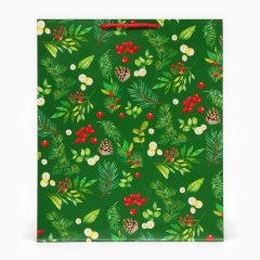 Пакет бумажный &quot;Веточки&quot; 26х32х12 см 10544109