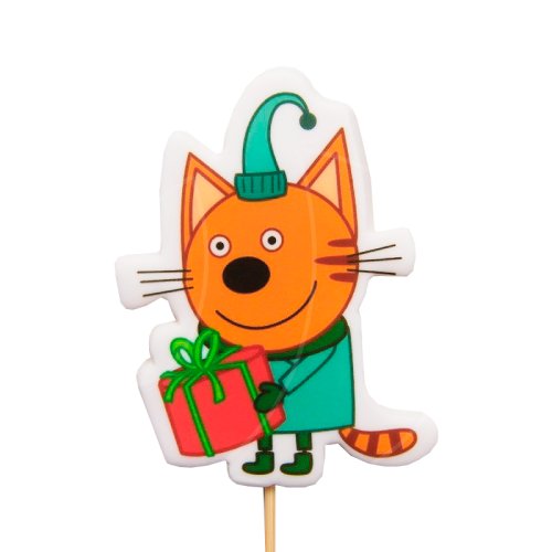 Сахарный топпер "Котик №3" 00532