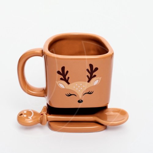 Кружка керамическая "Оленёнок" 200 мл 10415896	