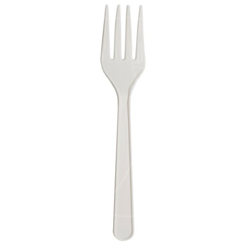 Вилка из кукурузного крахмала одноразовая 125 мм 1 шт KV125